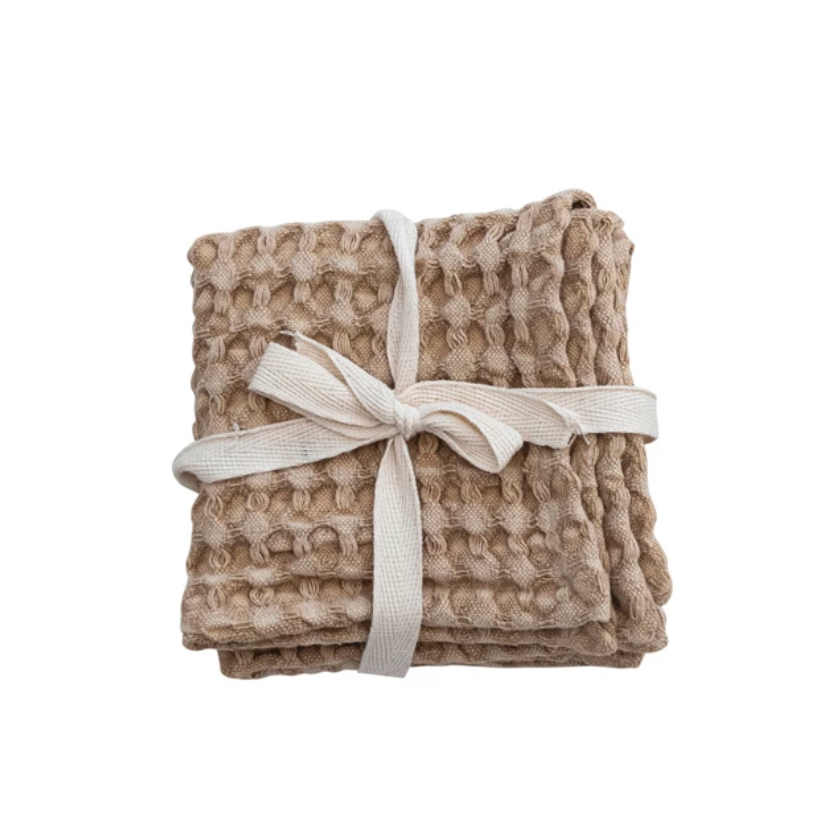 Home Basics Waffle Weave Dish Cloth - 11 x 11 (4-Pack) by R&R Textile  Mills, Inc.